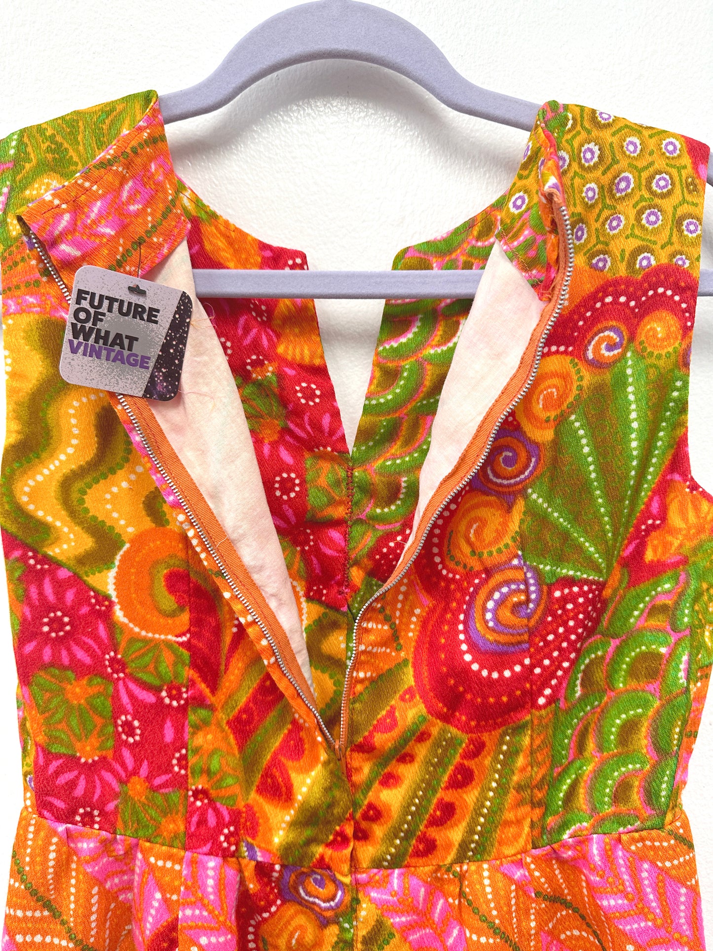 1960's Psychedelic Mini Dress