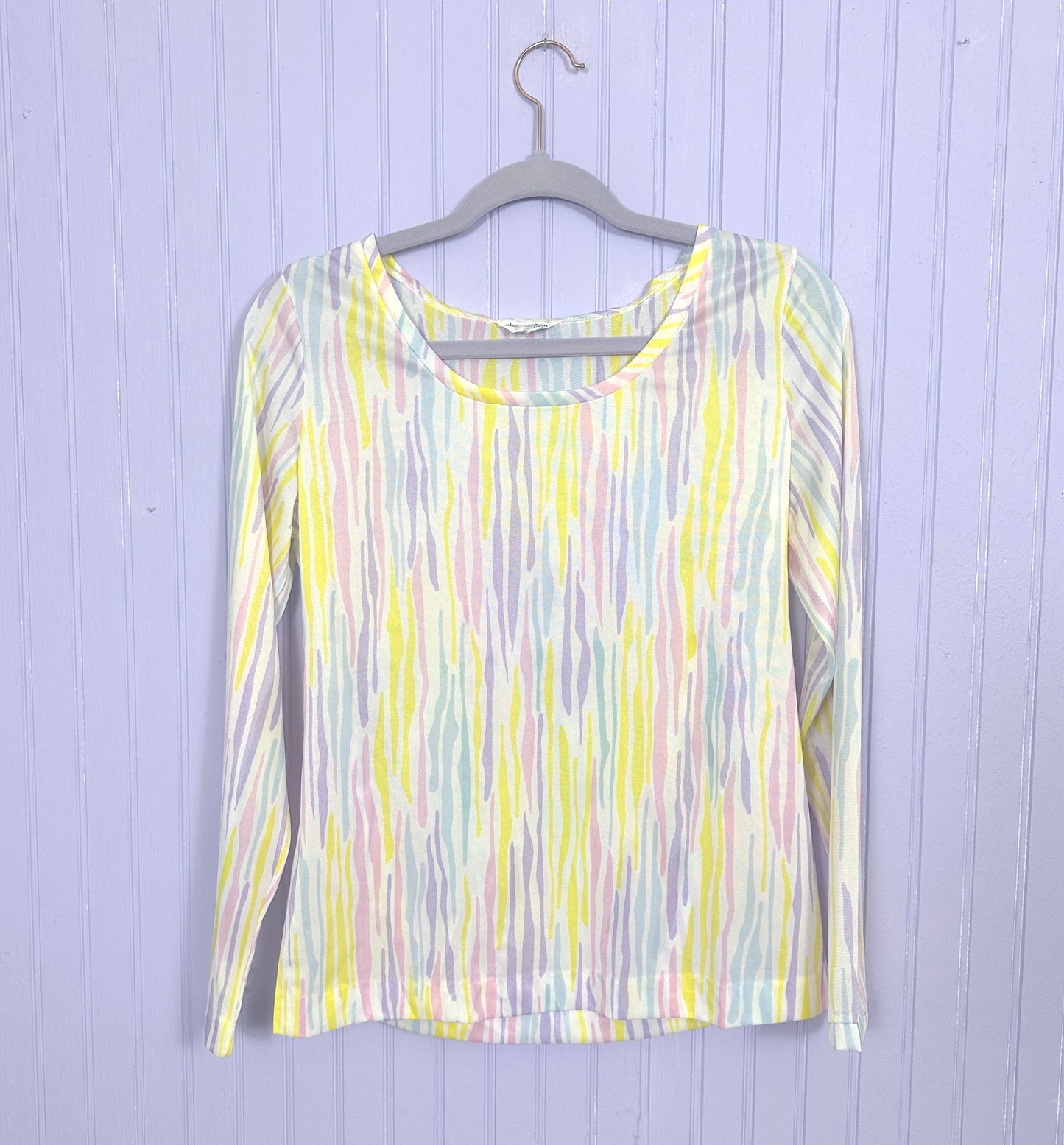 Alex Coleman Longsleeve 70's Scoopneck