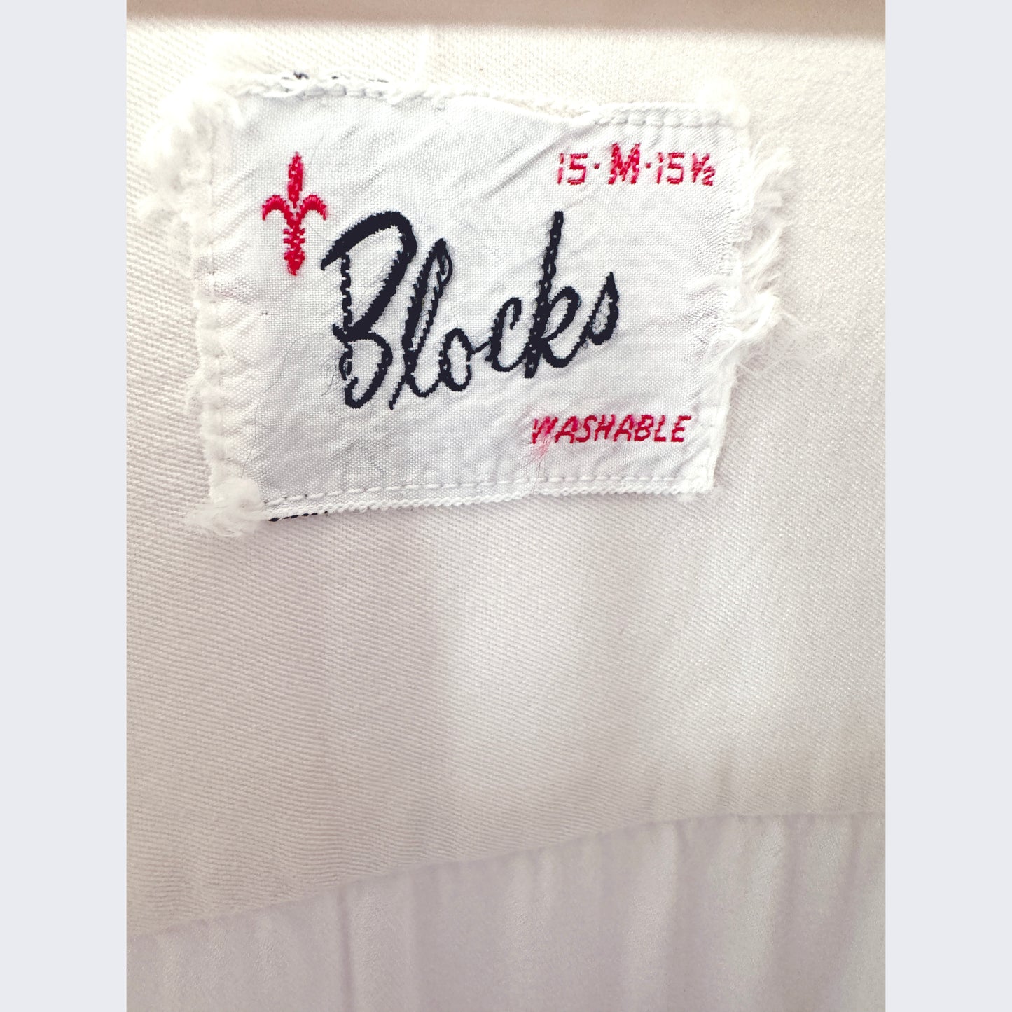 1950's Colorblock Gabardine Rockabilly Top