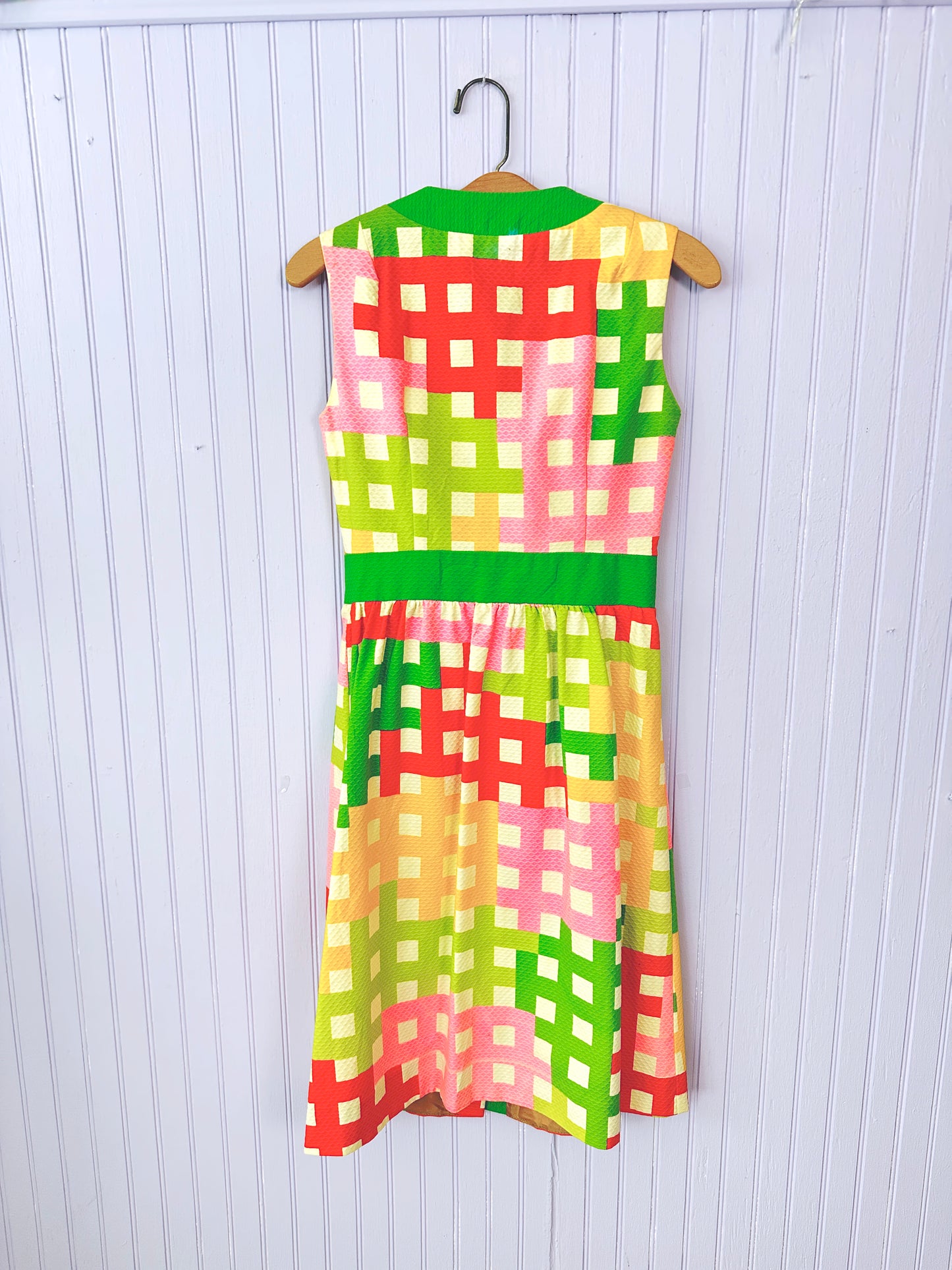 Mod 1960's Buttonup Mini Dress