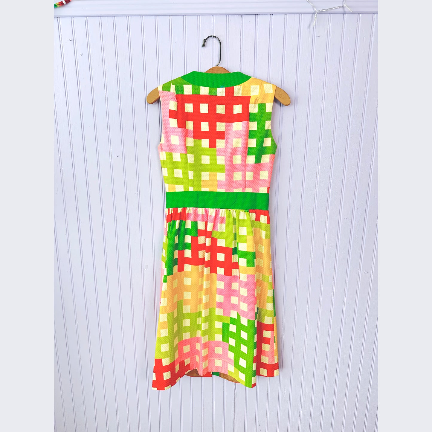 Mod 1960's Buttonup Mini Dress