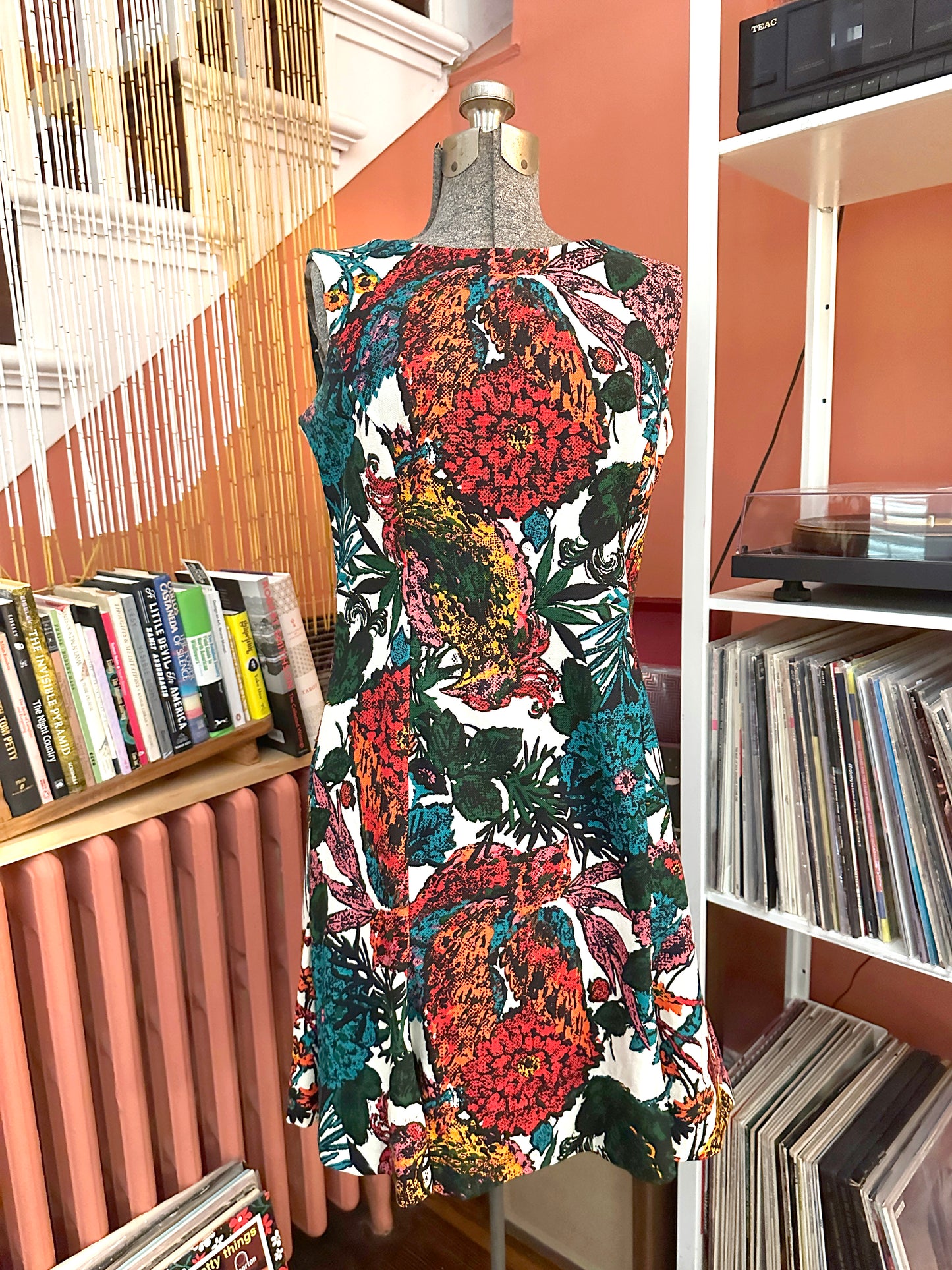 1960's Talento Mini Dress Floral
