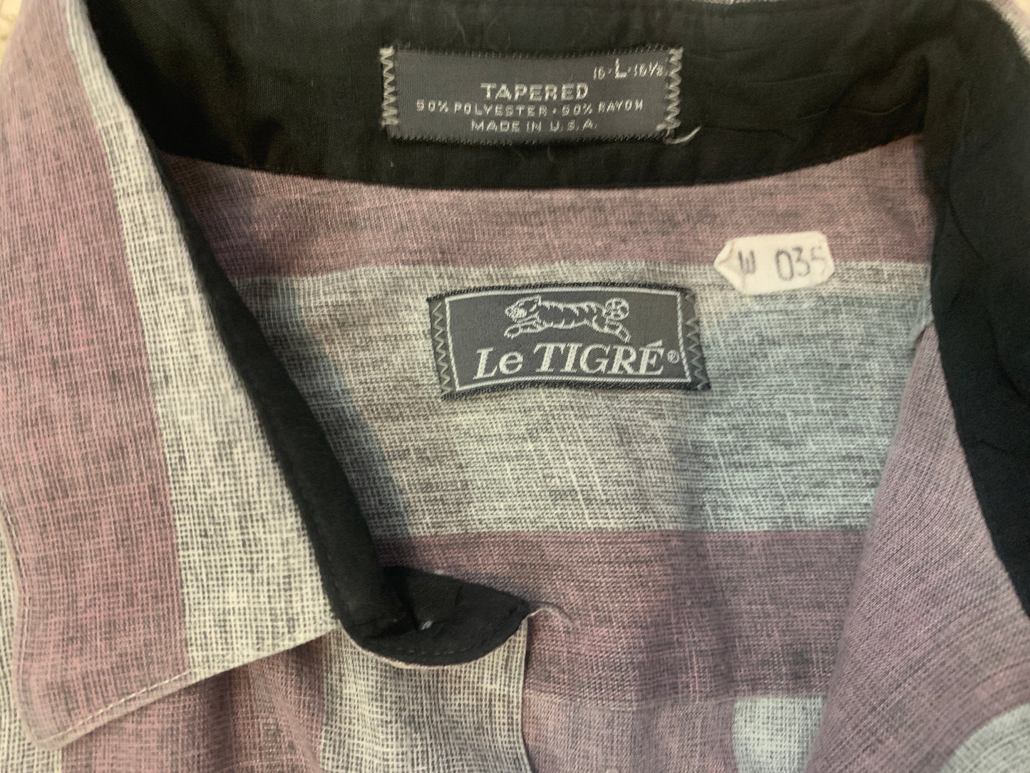 Le TIGRE Buttondown 1980s