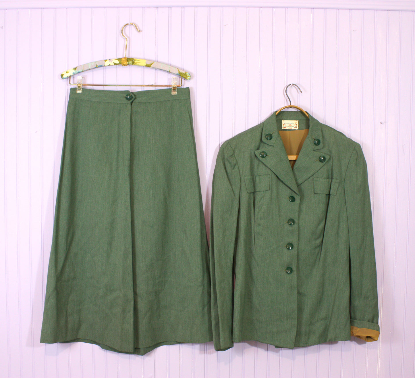 1940s Girl Scout Troop Leader 2 piece Set