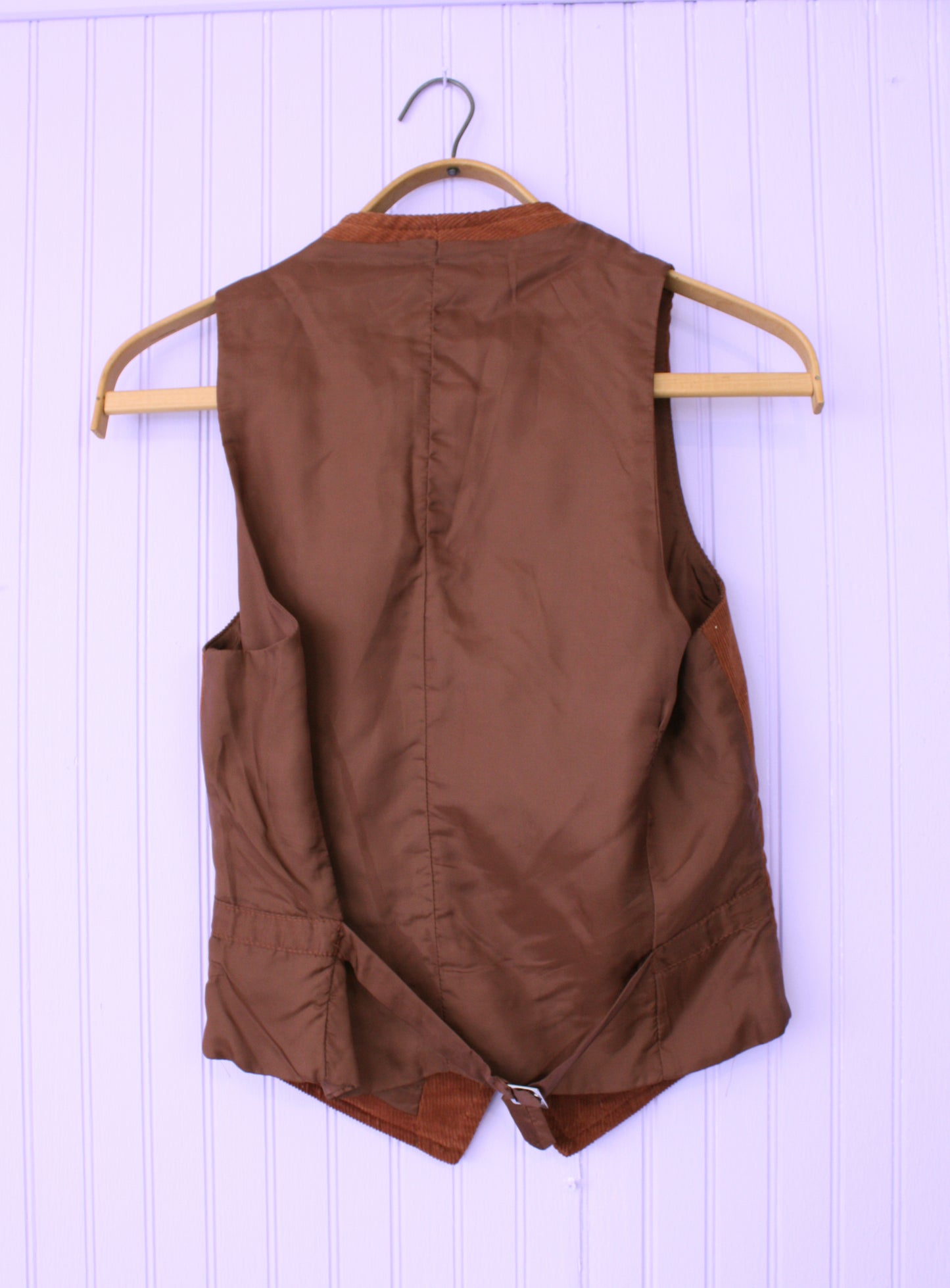 3 Piece 1970s Brown Corduroy Suit by Mercedes