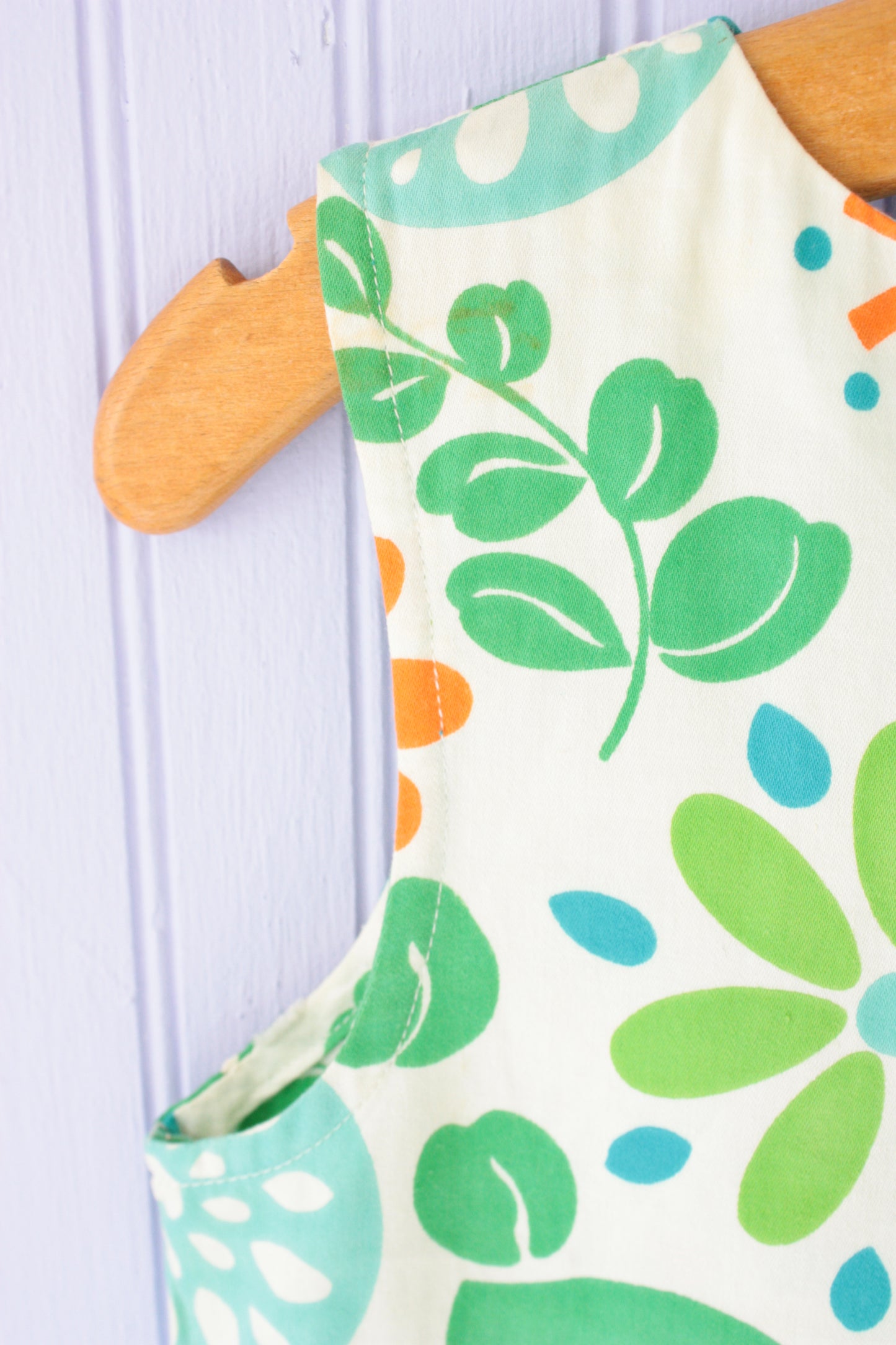 1960's Cotton Mini Shift Dress