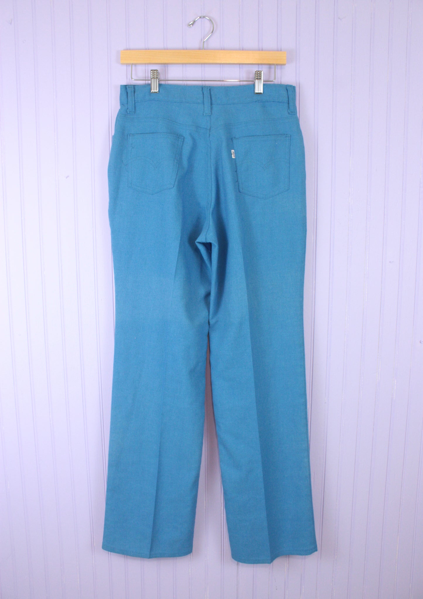 Vintage 1960's Levi's Jeans Rich Blue Trouser 31" x 30"