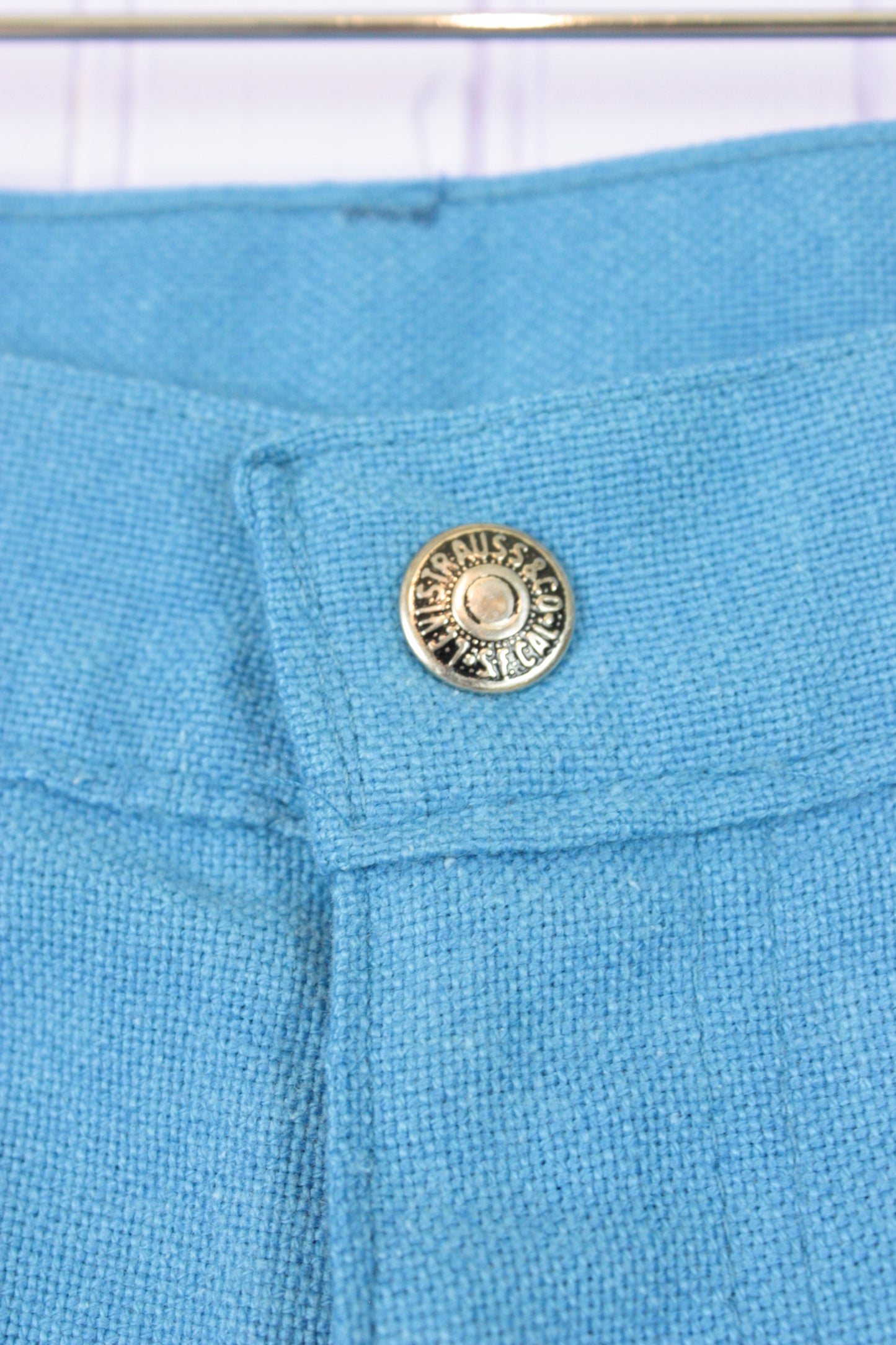 Vintage 1960's Levi's Jeans Rich Blue Trouser 31" x 30"
