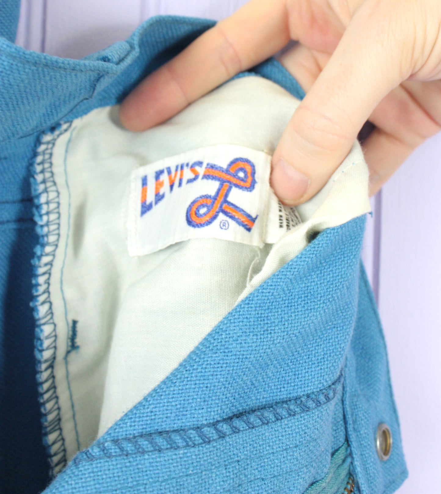 Vintage 1960's Levi's Jeans Rich Blue Trouser 31" x 30"