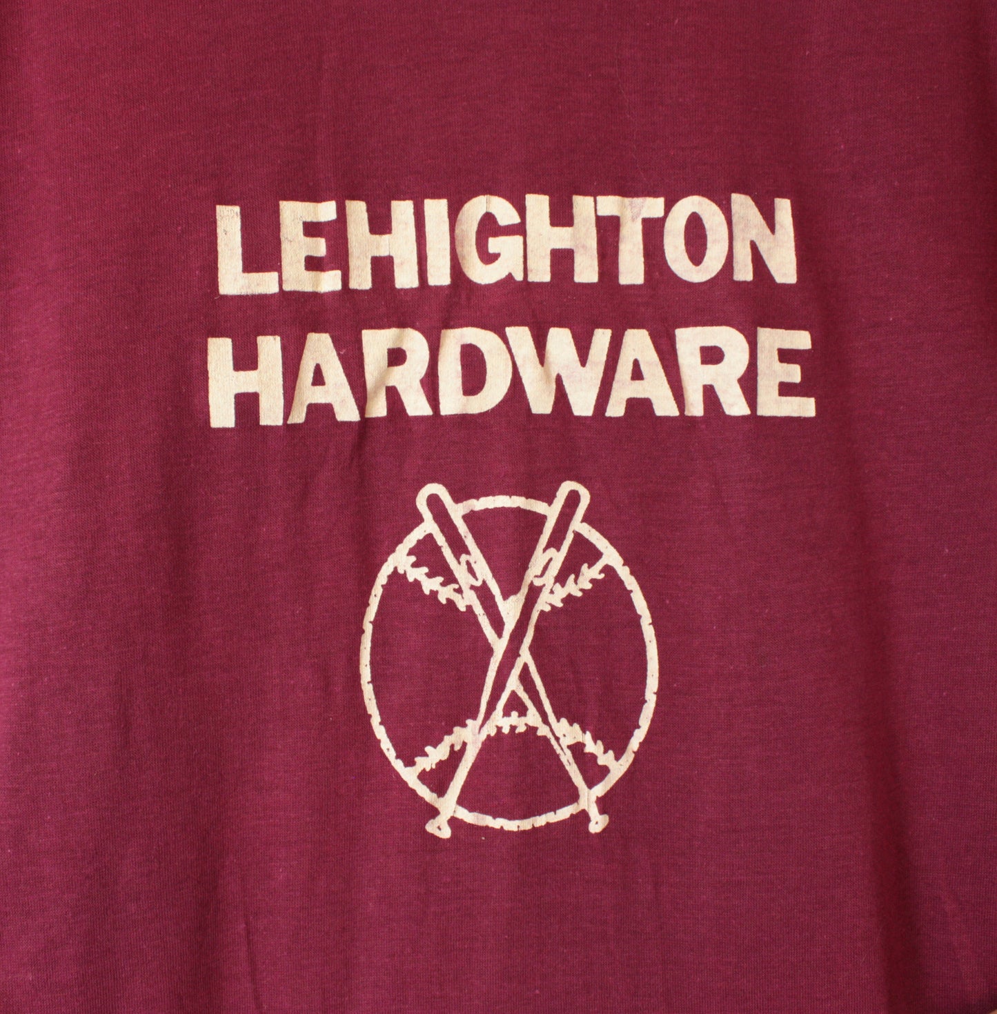 Lehighton Hardware Baseball 70's Tee