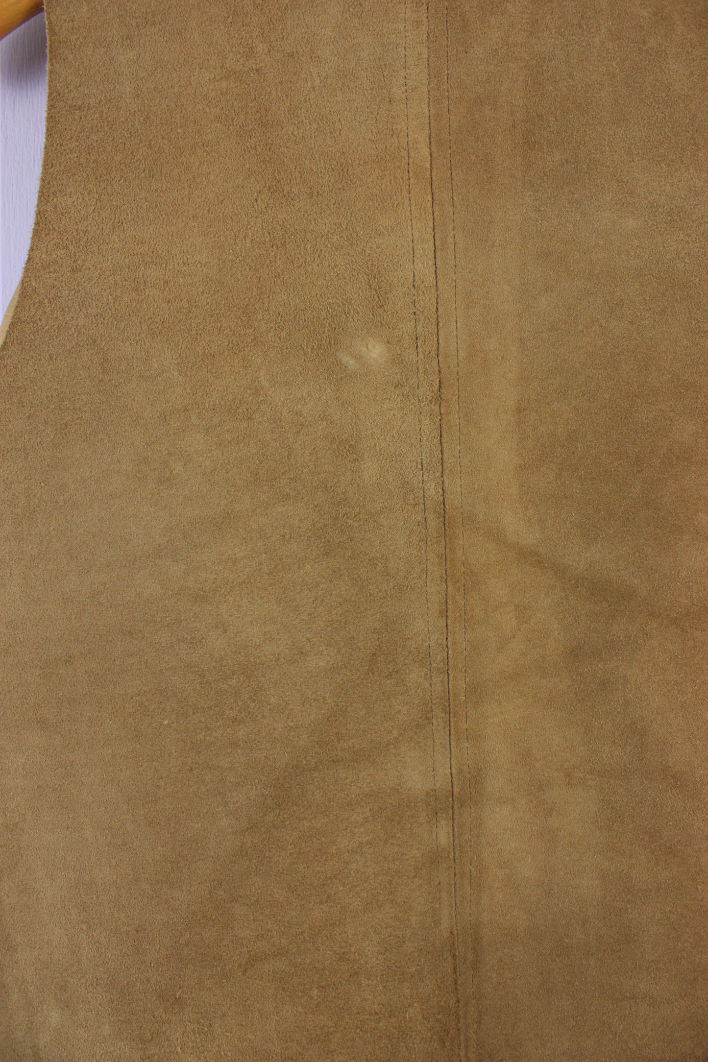 Leather Rawhide Vest 1970's