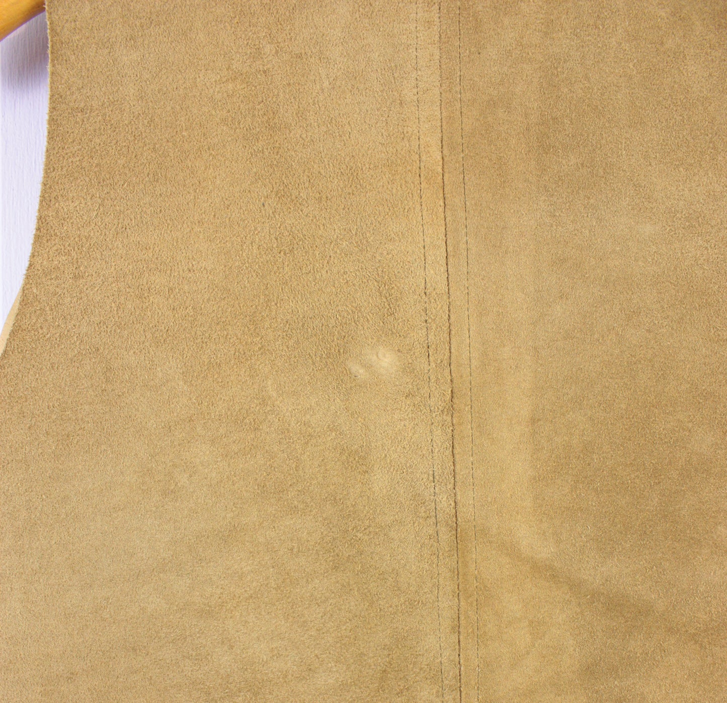 Leather Rawhide Vest 1970's