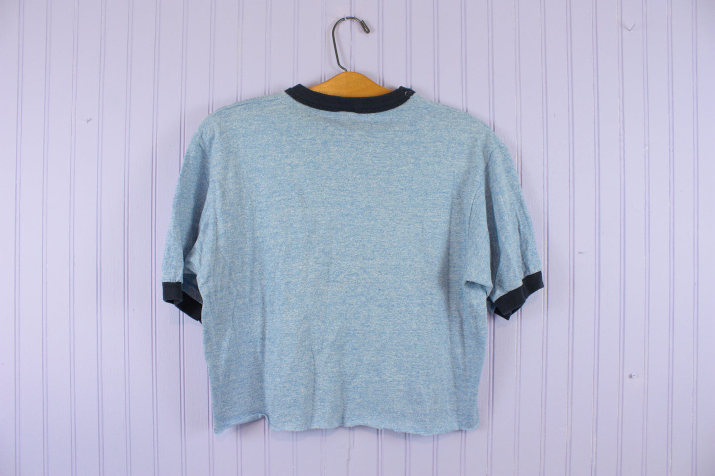 Clearwater Beach Florida Cropped Ringer Tee