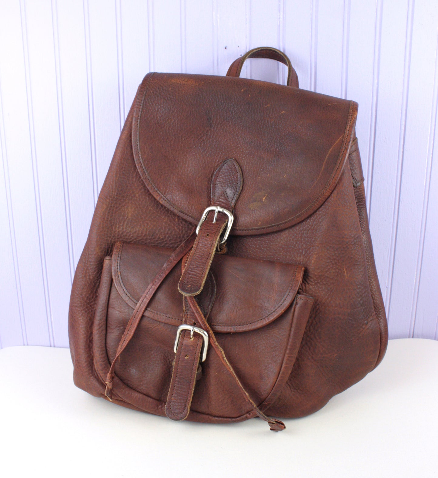 Robert Chew 1960's Leather Backpack