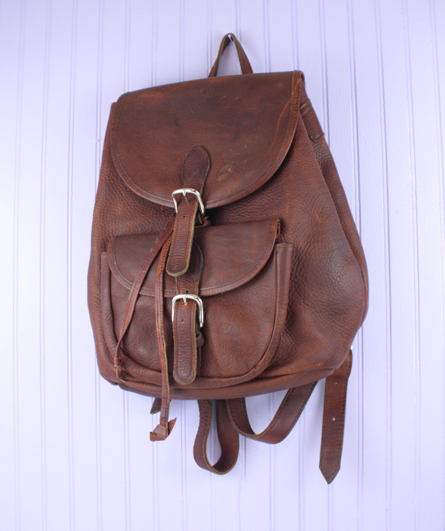 Robert Chew 1960's Leather Backpack