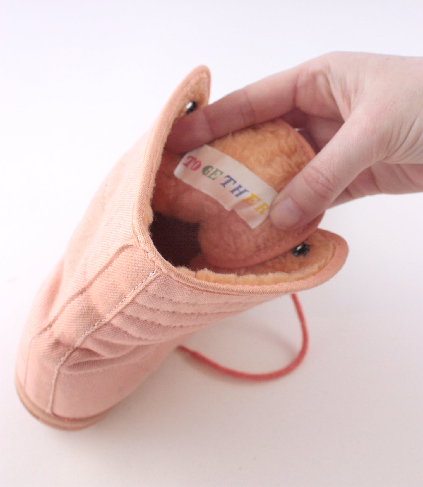 Coral Canvas Women's Booties