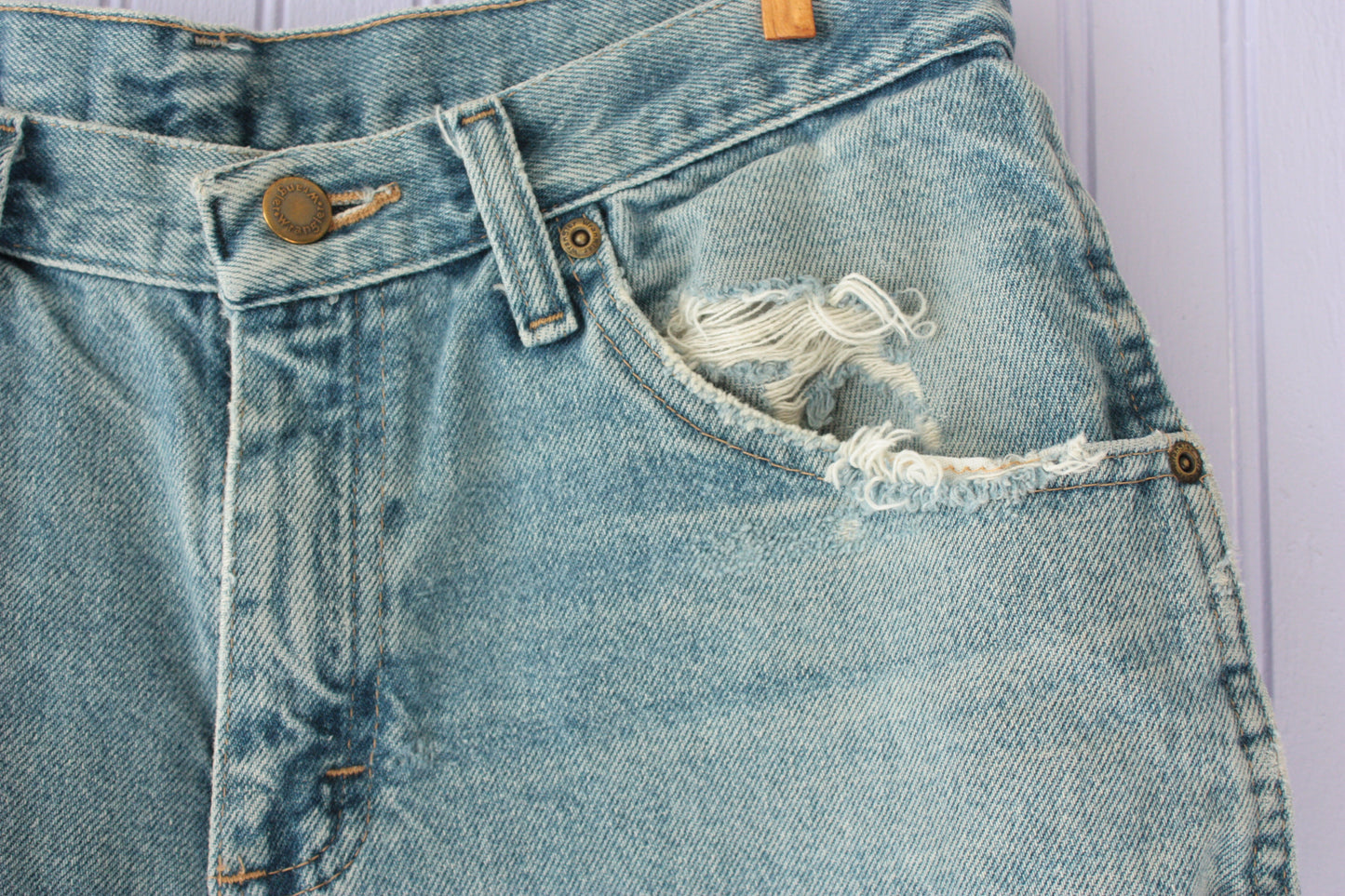 WRANGLER Denim shorts Size 4 (Small)