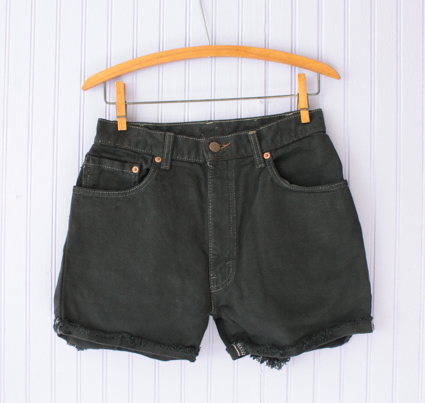 LEVI'S Black shorts size 2 (S)