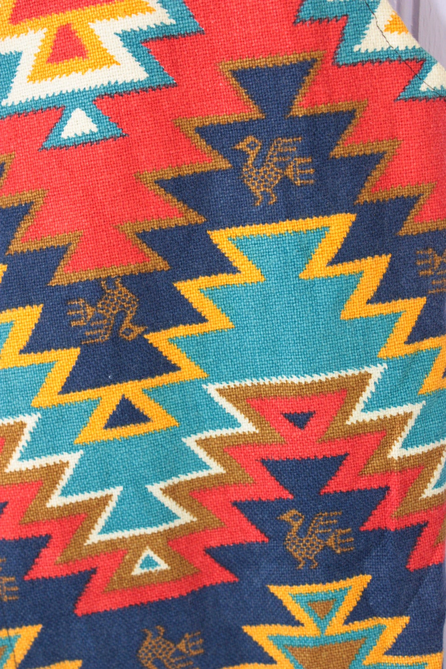Southwestern Vest with Bird Detail