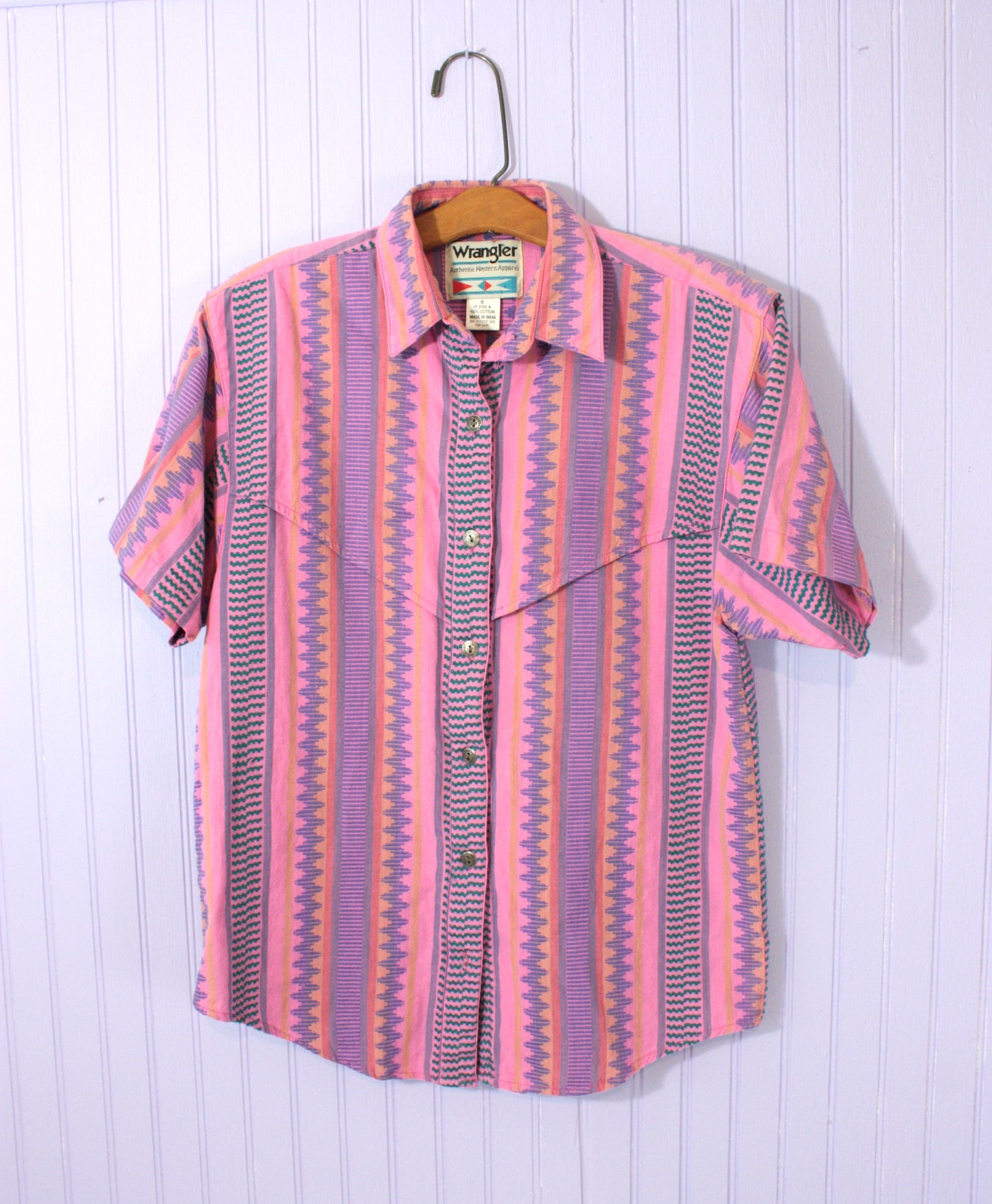 Multicolor Wrangler Western Top
