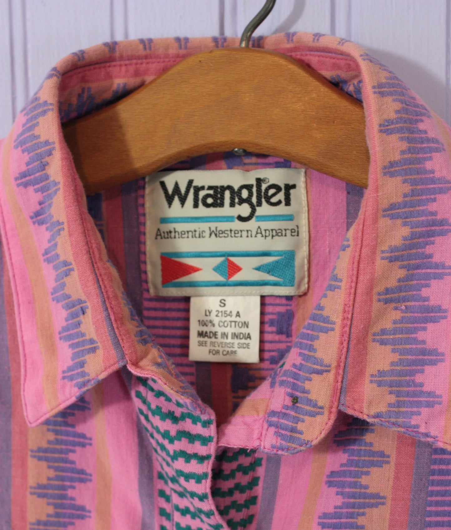 Multicolor Wrangler Western Top