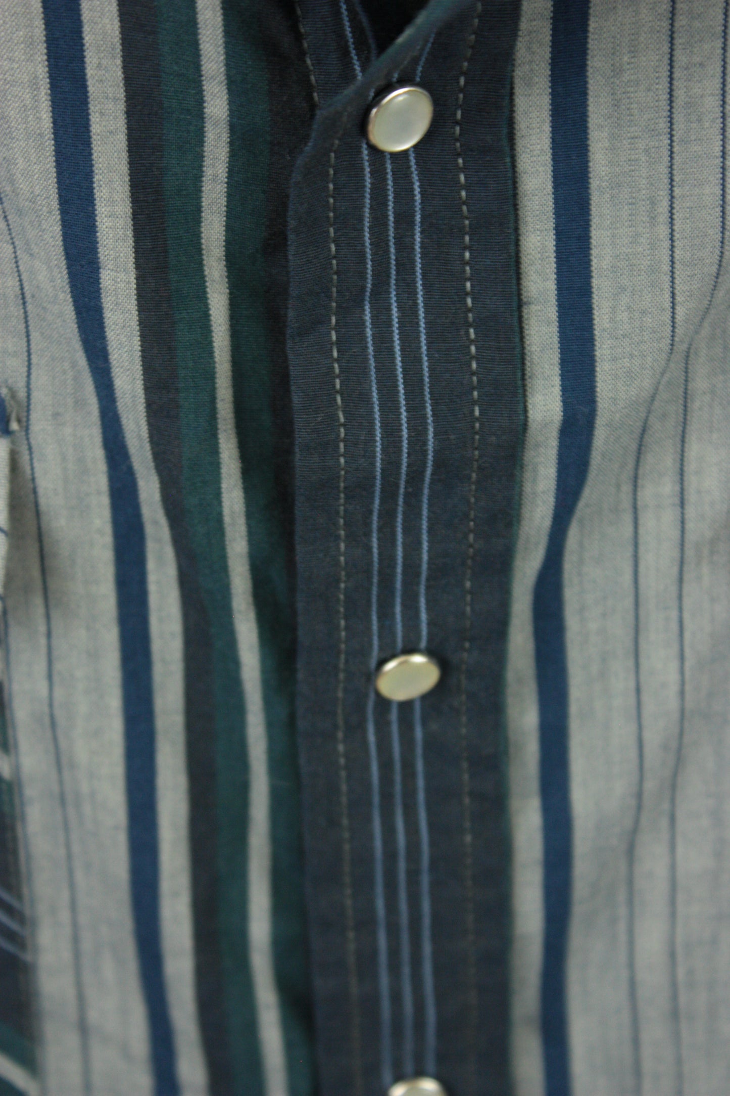 Ely Cattleman Pearl Snap Short-Sleeve Striped Shirt