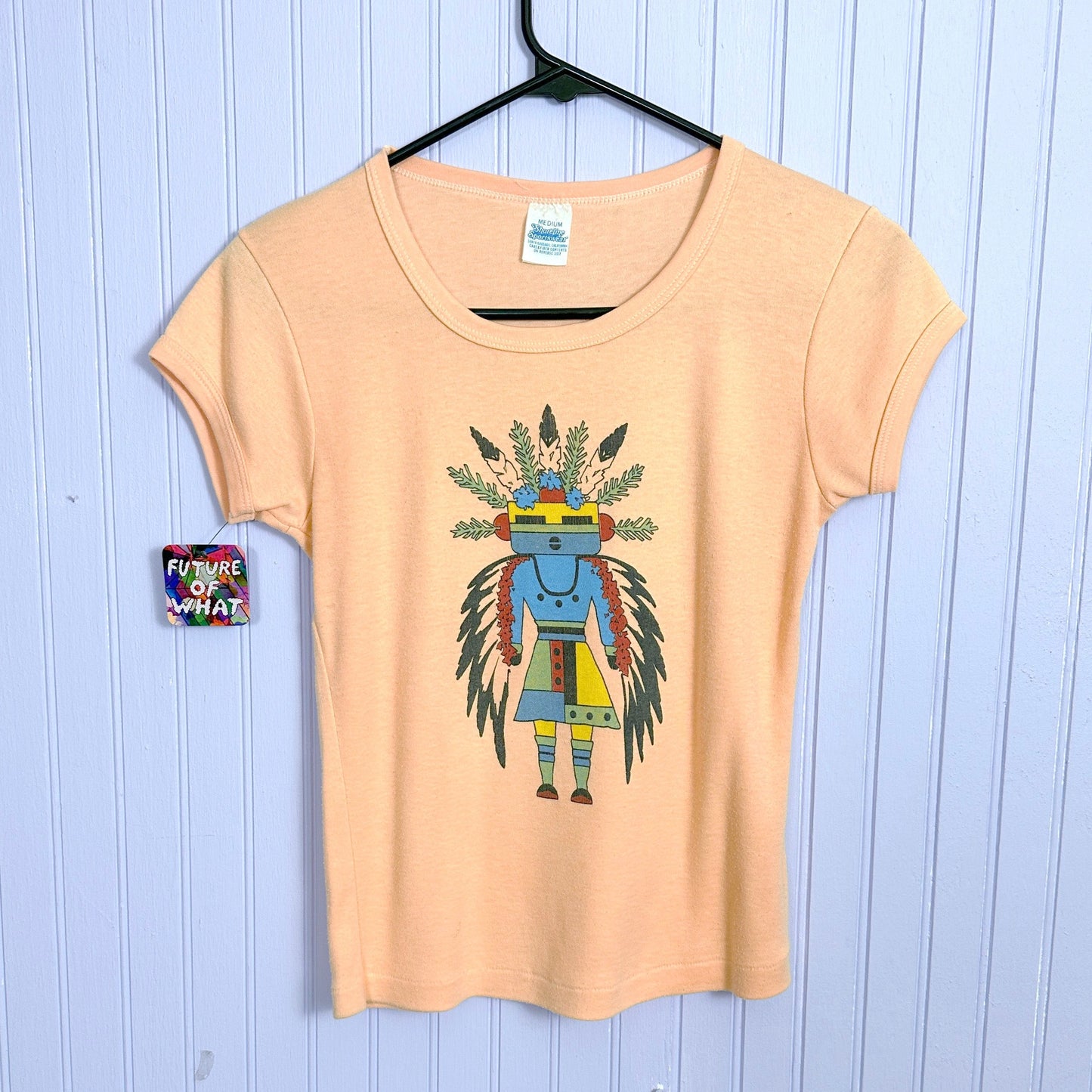 Peachy Vintage 70’s Babydoll Tee Kachina