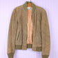 Vintage Leather Bomber Jacket by Classic Directions