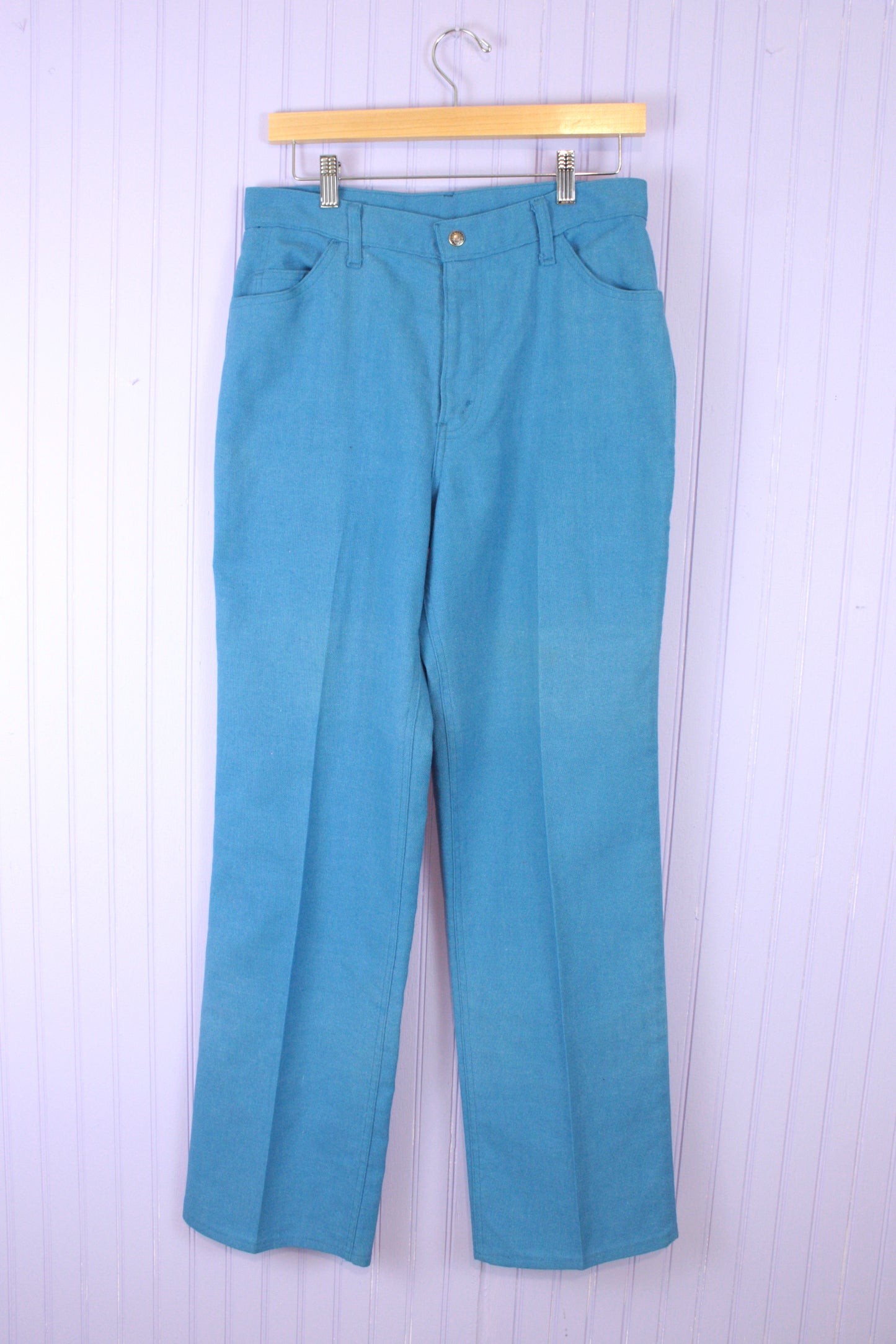 Vintage 1960's Levi's Jeans Rich Blue Trouser 31" x 30"