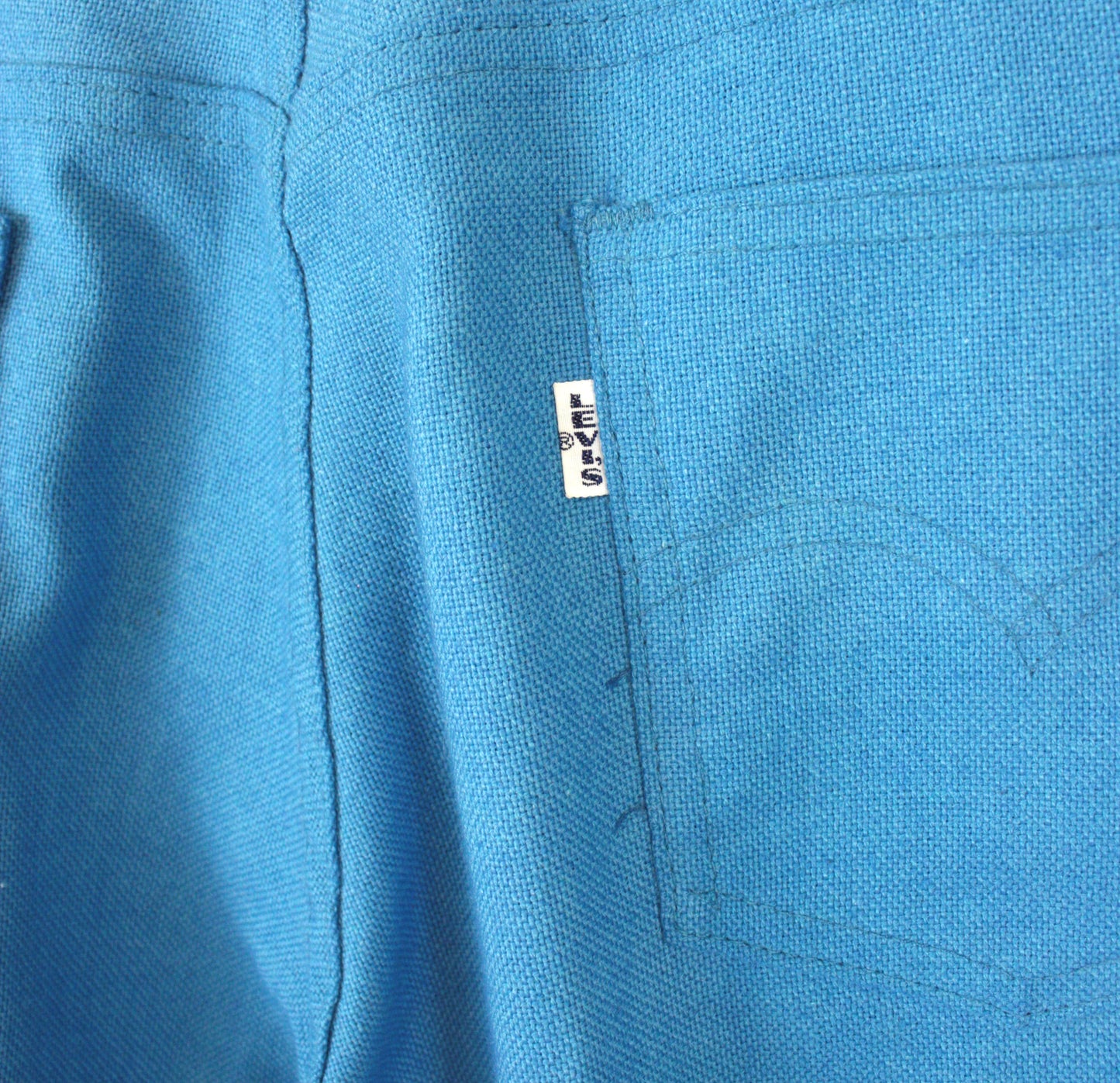 Vintage 1960's Levi's Jeans Rich Blue Trouser 31" x 30"