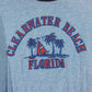 Clearwater Beach Florida Cropped Ringer Tee