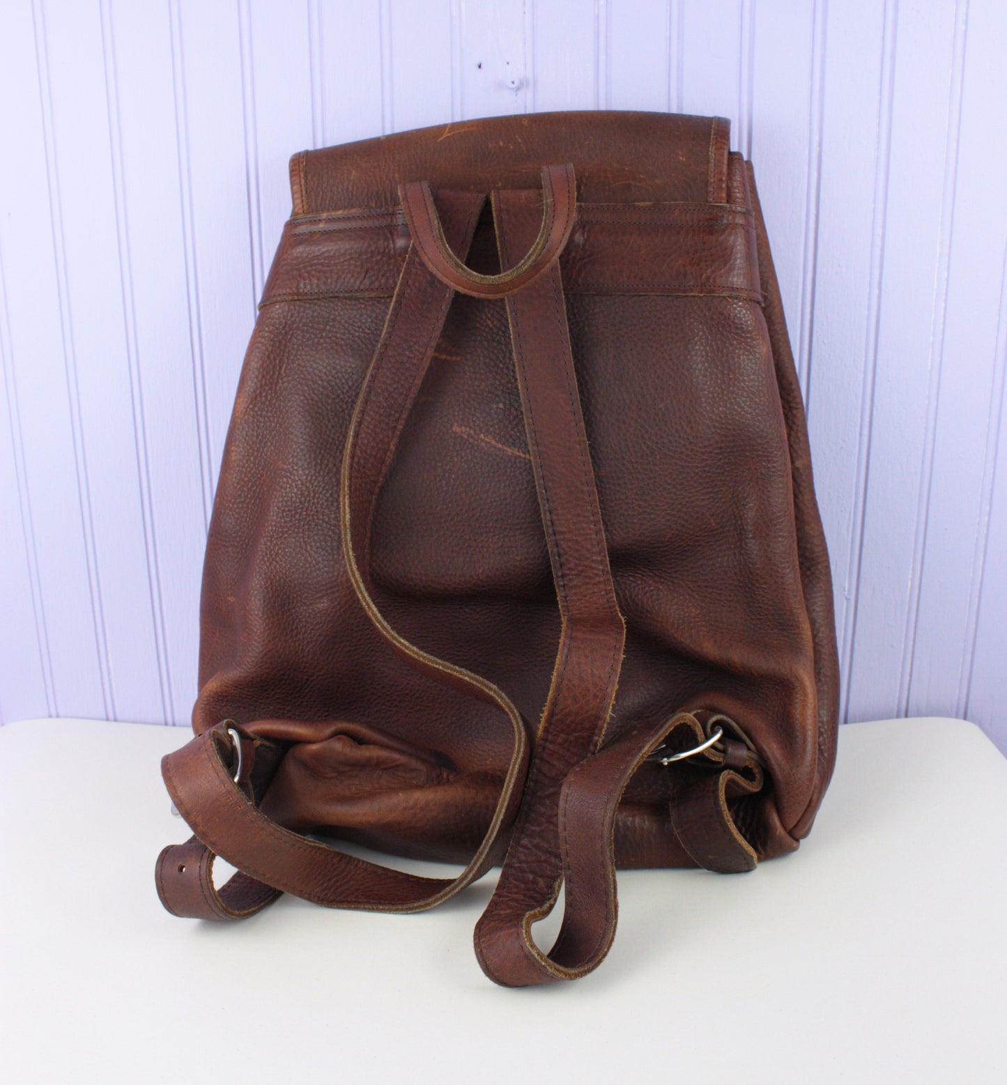 Robert Chew 1960's Leather Backpack