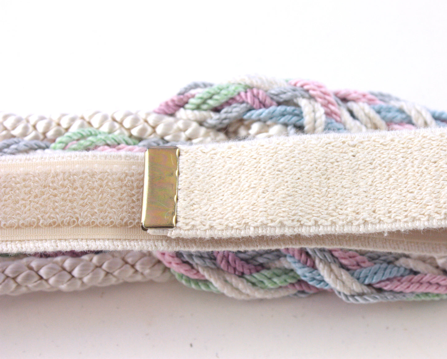 80's Cinch Belt in Pastel Rope