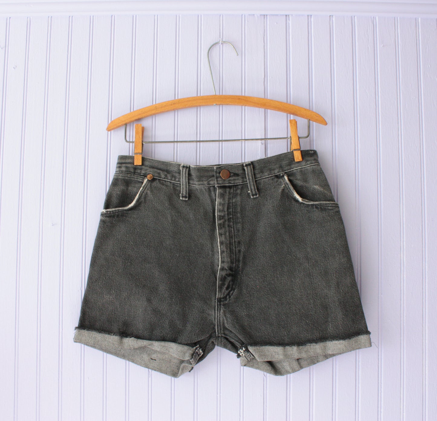 Black Wrangler Shorts Size 2 (S)