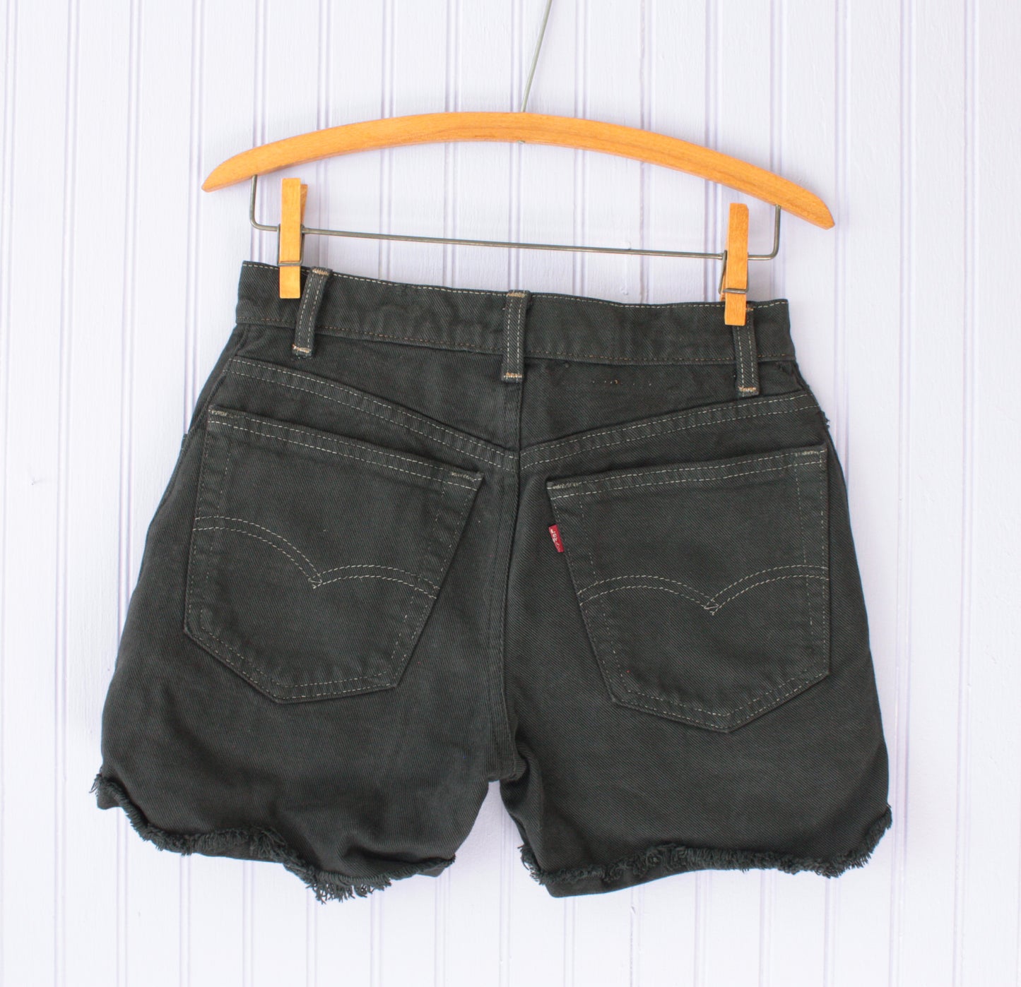 LEVI'S Black shorts size 2 (S)