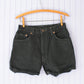 LEVI'S Black shorts size 2 (S)